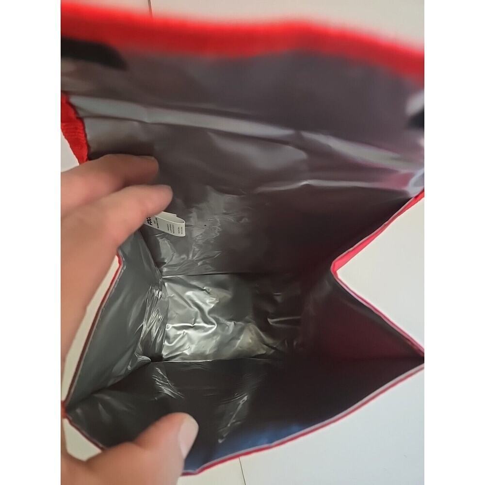 NFL San Francisco 49ERS Insulated Lunch Bag With hook loop Closure NWT - Picture 7 of 14